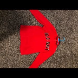 Boys old navy sweater half zip